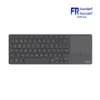 Rapoo E900T 73 Keys Touchpad 3.9mm 4 Devices Black Bluetooth Wireless Keyboard