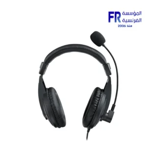 Rapoo H150S Stereo Omni Directional Microphone Black 3.5mm Wired Headset - Image 3