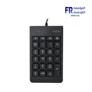 Rapoo K10 18 Keys Scissor Switch 1.5m Cable Black Wired Numeric Keypad