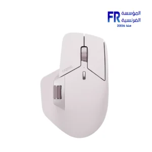 Rapoo MT760M Multi Mode Rechargeable White Bluetooth Wireless Mouse