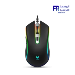 Rapoo V25S 7000 DPI RGB 1000Hz Black USB Wired Gaming Mouse