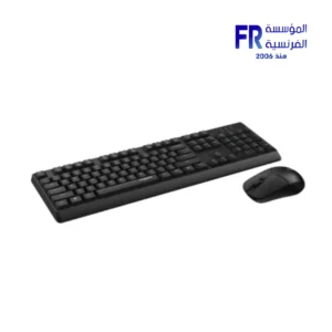 Alternative view of Rapoo X1500 1200 DPI 104 Keys Silent Click Black 2.4GHz Wireless Keyboard And Mouse Combo
