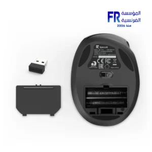 Redragon BM-4131 Vertical Ergonomic 4000 DPI 6 Button Optical Wireless Black Mouse - Image 4