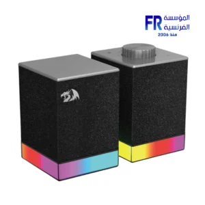 Redragon GS517 Glyph 2.0 Stereo 10W Bluetooth USB RGB Wired Black Gaming Speakers