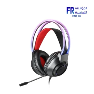 Redragon H231RGB Scream 40mm Driver RGB Wired 3.5mm USB Black Gaming Headset