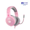 Redragon H270P Mento Pink V2 50mm Driver RGB Pink Wired Gaming Headset