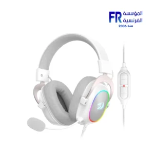 Redragon H510WR-RGB Zeus-X RGB 53mm Driver 7.1 Surround USB Wired White Rose Gaming Headset