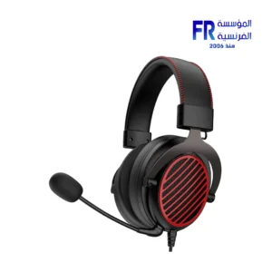 Redragon H540 Luna 53mm Driver Open Back 3.5mm USB 7.1 Virtual Surround Wired Black Gaming Headset