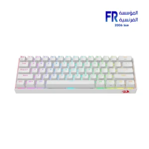 Redragon K530W-RGB-PRO Draconic Pro 60 Percent 61 Keys Bullet R Switch RGB Tri-Mode Wireless White Gaming Keyboard - Image 3