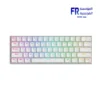 Redragon K530W-RGB-PRO Draconic Pro 60 Percent 61 Keys Orange Switch RGB Tri-Mode Wireless White Blue Mechanical Gaming Keyboard