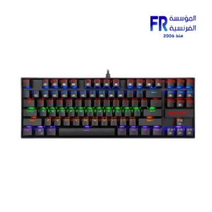 Redragon K552P-WR-RGB Kumara 87 Keys TKL Red Switch RGB Wired White Mechanical Gaming Keyboard