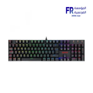 Alternative view of Redragon K565E Rudra Elite 104 Keys Full Size Red Switch Rainbow LED Wired USB Black Mechanical Gaming Keyboard