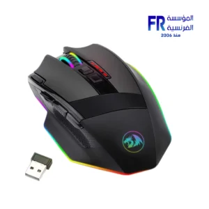 Redragon M801P-RGB Sniper Pro 16000 DPI PMW3335 9 Button RGB Tri-Mode Wireless 1000mAh Black Gaming Mouse