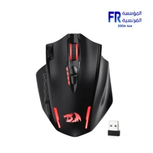 Redragon M913 Impact Elite 16000 DPI PAW3335 16 Button 12 Side RGB Tri-Mode Wireless 1000mAh Black MMO Gaming Mouse