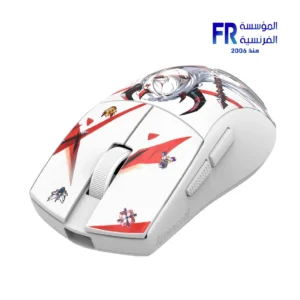 Redragon M916AK-PRO K1NG PRO EISA 26000 DPI PAW3395 Tri-Mode Wireless 49g White Anime Gaming Mouse