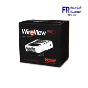⁦Thermal Grizzly WireView Pro II GPU Normal White Wired Cooling and Monitoring⁩ - الصورة ⁦2⁩