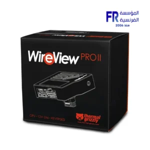 Alternative view of Thermal Grizzly WireView Pro II GPU Reversed Black Wired Cooling and Monitoring