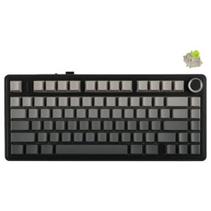 AULA F75 Reaper wireless mechanical keyboard in black and gradient grey, main product view