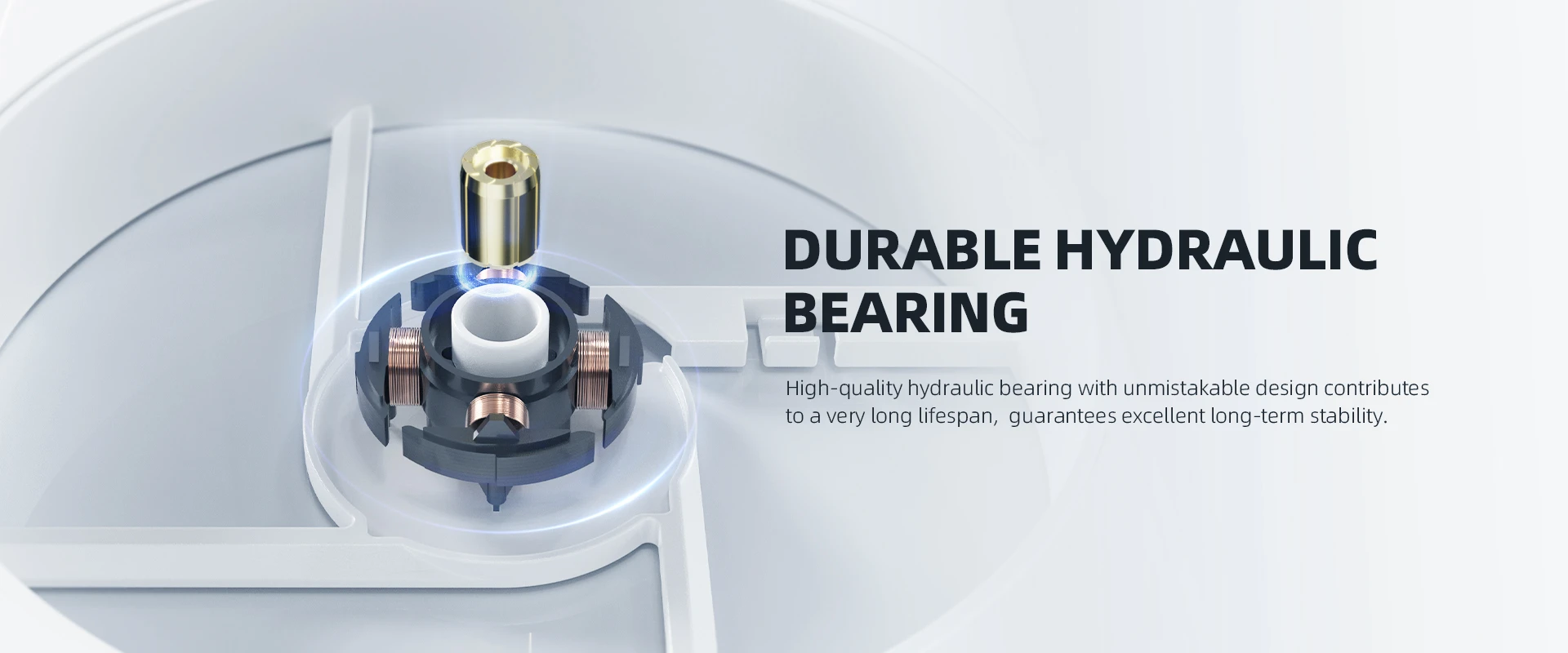 ID-COOLING AS-140-ARGB-W hydraulic bearing for quiet long-term operation