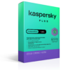 Kaspersky Plus internet security package labelled for three devices and one year