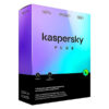 Kaspersky Plus internet security package labelled for five devices and one year
