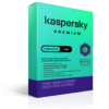 Kaspersky Premium security license package labelled for five devices and one year