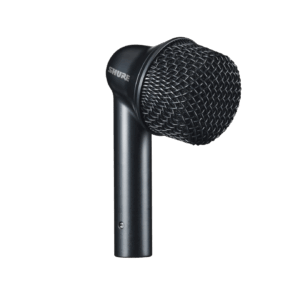 Shure Nexadyne 6 black supercardioid dynamic microphone designed for tom and snare drums