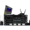 Shure Axient Digital PSM professional in-ear monitoring system with rack transmitter and wireless bodypack components