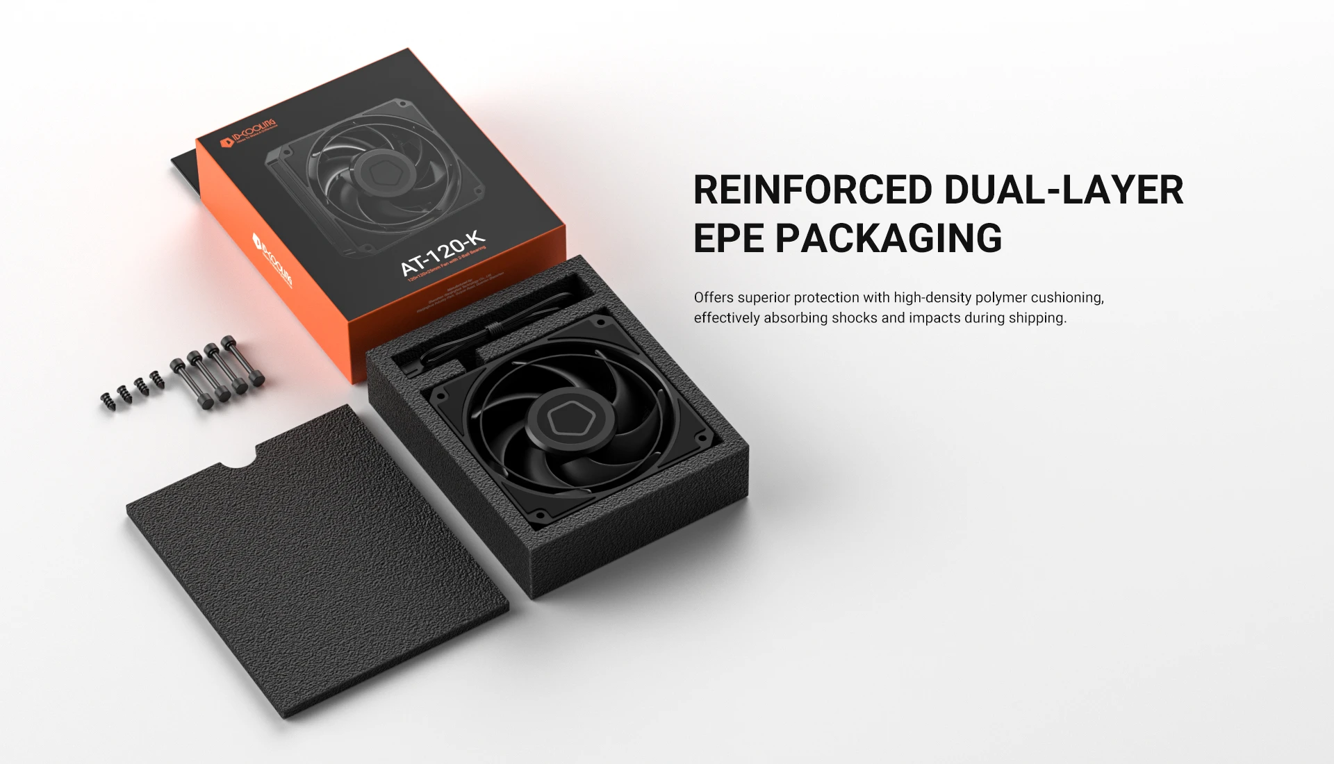 ID-COOLING AT-120-K fan airflow image