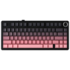 AULA F75 Reaper wireless mechanical keyboard in gradient pink and black, main view
