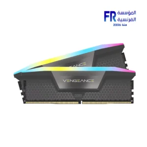 Alternative view of Corsair Vengeance RGB 32GB 2x16GB DDR5 6400MHz CL36 Black Desktop Memory