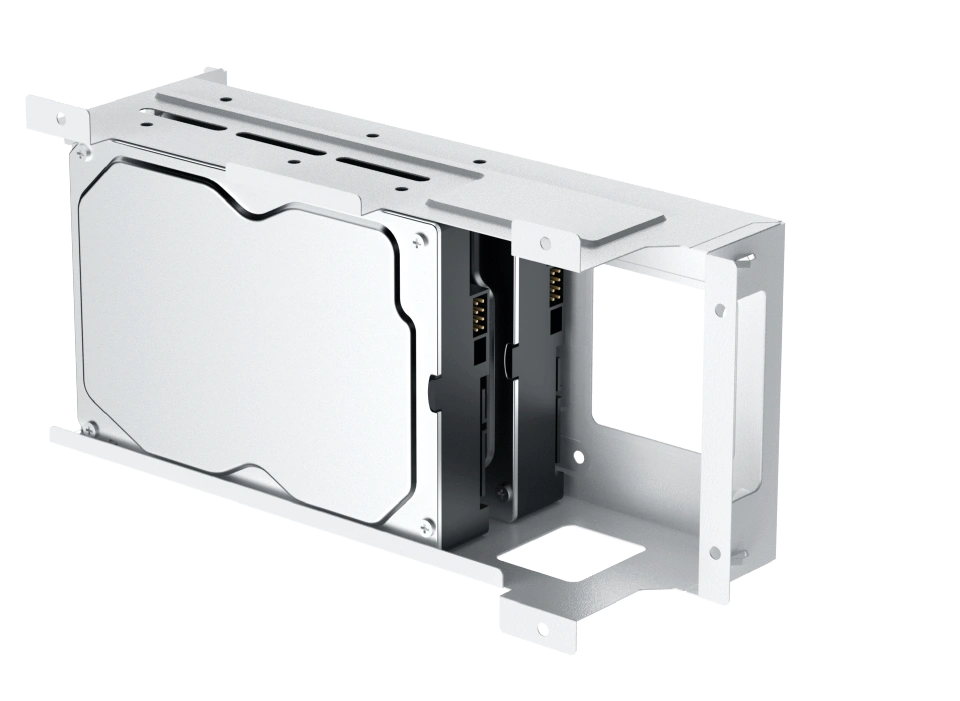 Xigmatek Crystal Storm Arctic V2 radiator and fan support layout