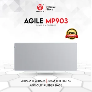 Alternative view of Fantech Agile MP903 900x400x3mm White Gaming Mouse Pad