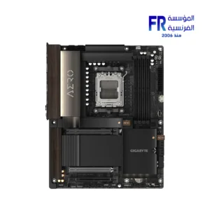 Alternative view of Gigabyte X870E Aero X3D Dark Wood Socket AM5 DDR5 ATX Motherboard