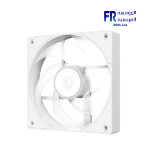 Alternative view of ID-COOLING AS-120-ARGB-W ARGB PWM Durable Hydraulic Bearing White Fan
