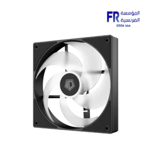 ⁦ID-COOLING AS-140-ARGB-K 140mm 1800 RPM 72.2 CFM 4 Pin PWM ARGB Black Case Fan⁩ - الصورة ⁦6⁩
