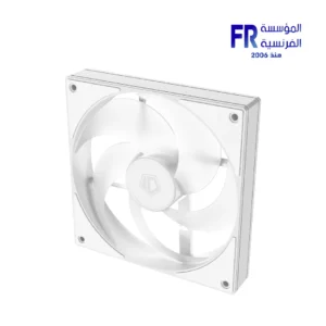 ⁦ID-COOLING AS-140-ARGB-W 140mm 1800 RPM 72.2 CFM 4 Pin PWM ARGB White Case Fan⁩ - الصورة ⁦6⁩