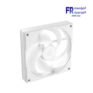 ⁦ID-COOLING AS-140-ARGB-W 140mm 1800 RPM 72.2 CFM 4 Pin PWM ARGB White Case Fan⁩ - الصورة ⁦5⁩