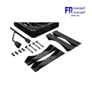 ⁦ID-COOLING AT-120-K 120mm 3000 RPM 83 CFM 4 Pin PWM Case Fan⁩ - الصورة ⁦3⁩