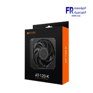 Alternative view of ID-COOLING AT-120-K 120mm 3000 RPM 83 CFM 4 Pin PWM Case Fan