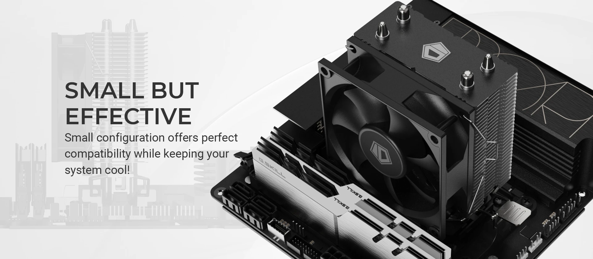 ID-COOLING SE-802-SD V3 80mm hydraulic bearing fan detail