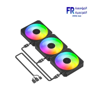⁦ID-COOLING SL360 V2 2.1 Inch LCD 350W 2900 RPM 396mm ARGB AIO Liquid CPU Cooler⁩ - الصورة ⁦3⁩