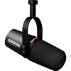 Shure MV7i black smart USB microphone with adjustable yoke and integrated audio interface