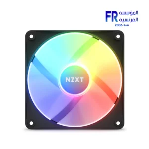 NZXT F120 RGB Core 120mm black RGB case fan with fluid dynamic bearing and 1800 RPM rated speed