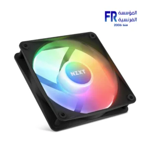 NZXT F120 RGB Core 120mm black RGB case fan with fluid dynamic bearing and 1800 RPM rated speed