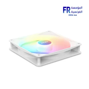 NZXT F120 RGB Core 120mm white RGB case fan with fluid dynamic bearing and 1800 RPM rated speed