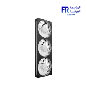 NZXT F360 RGB Core 360mm black RGB cooling fan unit with three fans in a single frame