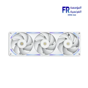 NZXT F360X 360mm white RGB cooling fan unit with three fans