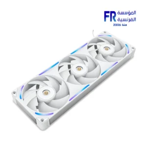 NZXT F360X 360mm white RGB cooling fan unit with three fans