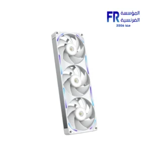 NZXT F360X 360mm white RGB cooling fan unit with three fans